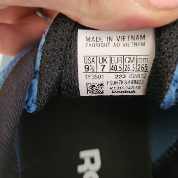 Reebok Nano X3 Steely Blue/Blue Pearl/Black 9.5 B (M) women\'s